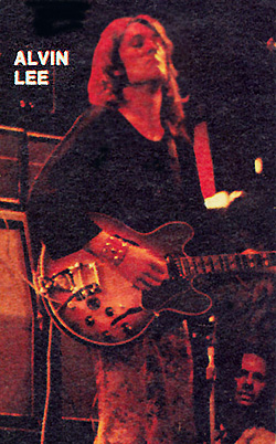 Alvin's Sunburst Guitar, Isle of Wight Festival, 1970